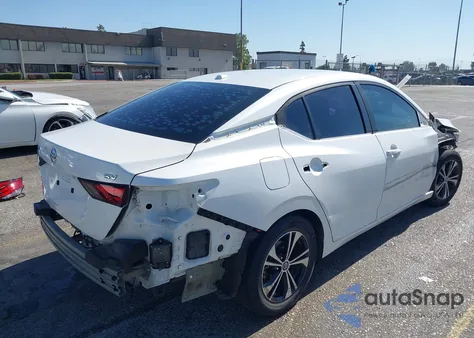 2020 Nissan Sentra Sv Xtronic Cvt z USA, uszkodzony, nr VIN 3N1AB8CV8LY308373